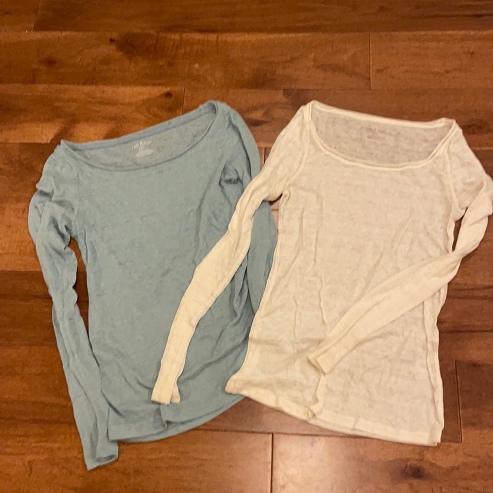 Two Anthropologie tops. S
